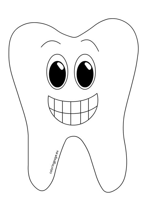 Happy Tooth Printable